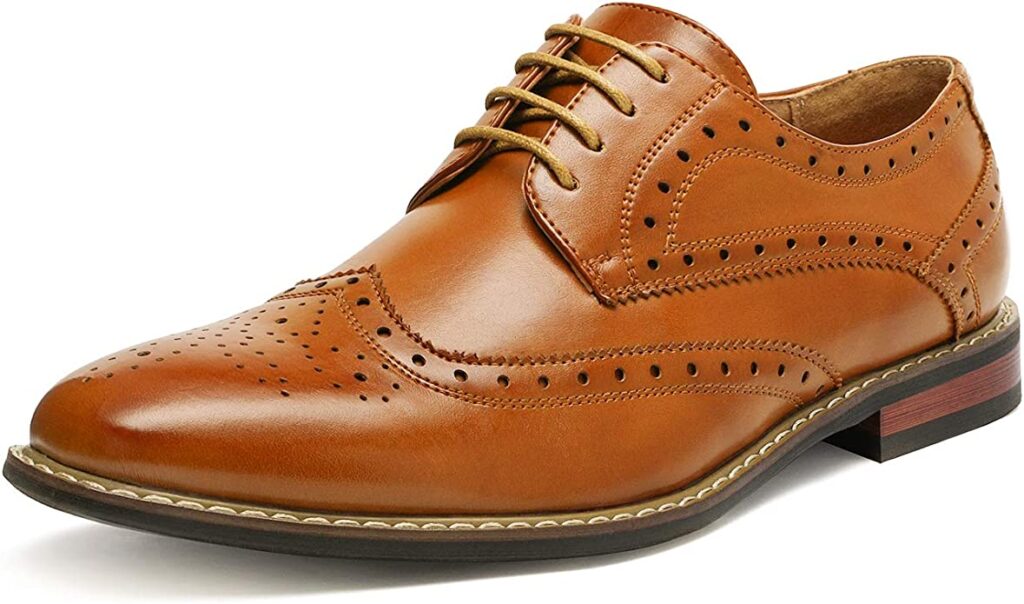 Dream Pairs Bruno Marc Oxford Wingtip Dress Shoes