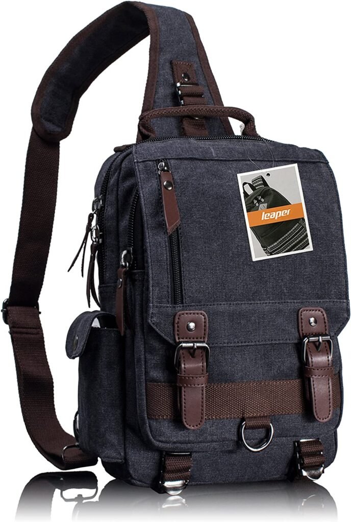Leaper Canvas Messenger Bag