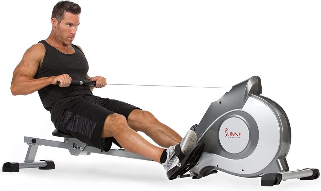 Máquina de remo magnética Sunny Health & Fitness ,